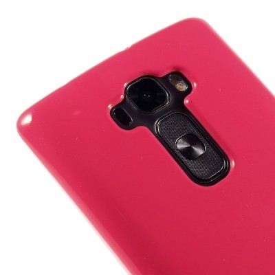 LG G Flex 2 (H955) tamsiai rožinis (koralinis) Mercury kieto silikono (TPU) dėklas / Priedai.lt