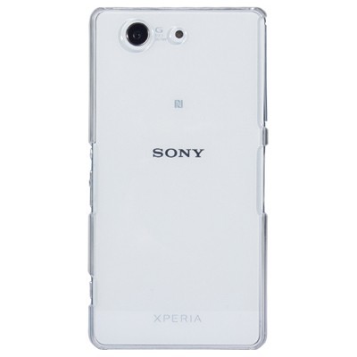 Sony Xperia Z3 Compact (mini) plastmasas dzidrs (caurspīdīgs) apvalks / Vacins.lv