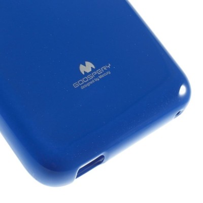 HTC Desire 620 Mercury zils cieta silikona (TPU) apvalks / vacins.lv