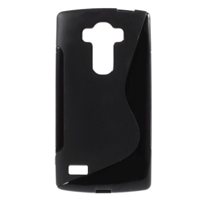 LG G4s cieta silikona (TPU) melns apvalks / vacins.lv