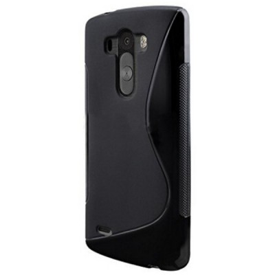 LG G4s cieta silikona (TPU) melns apvalks / vacins.lv