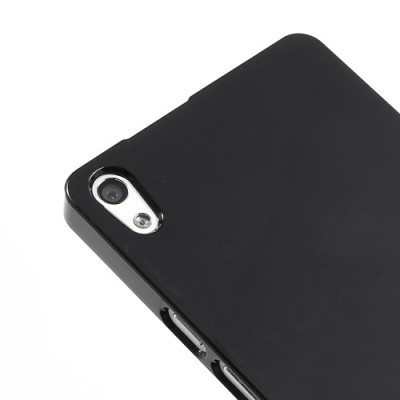„Plasto Case“ juodas Huawei Ascend P6 dėklas (dėkliukas) / Priedai.lt