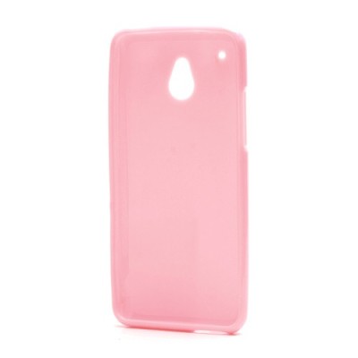 HTC One mini Jelly Case rozs cieta silikona (TPU) futrālis / Vacins.lv