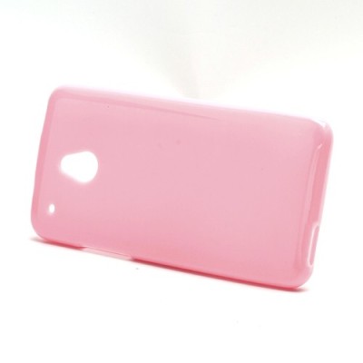 HTC One mini Jelly Case rozs cieta silikona (TPU) futrālis / Vacins.lv