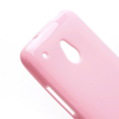 HTC One mini Jelly Case rozs cieta silikona (TPU) futrālis / Vacins.lv