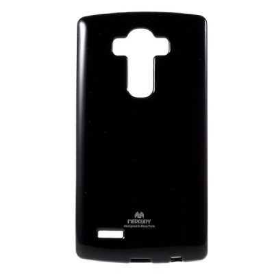 LG G4 (H815) Mercury melns cieta silikona (TPU) apvalks / vacins.lv