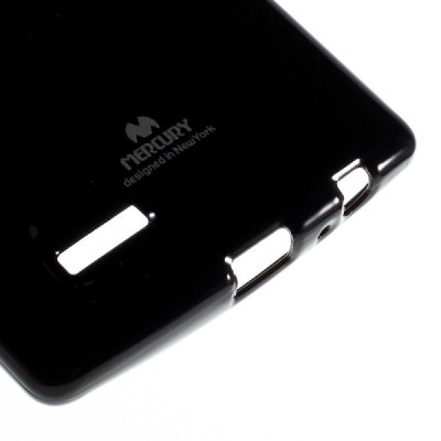 LG G4 (H815) Mercury melns cieta silikona (TPU) apvalks / vacins.lv
