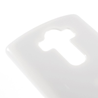 LG G4 (H815) baltas Mercury kieto silikono (TPU) dėklas / Priedai.lt