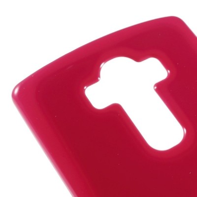 LG G4 (H815) tamsiai rožinis Mercury kieto silikono (TPU) dėklas / Priedai.lt