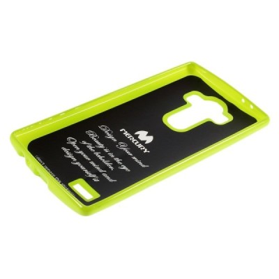 LG G4 (H815) Mercury zaļš cieta silikona (TPU) apvalks / Vacins.lv