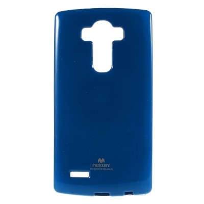 LG G4 (H815) Mercury tumši zils cieta silikona (TPU) apvalks / vacins.lv