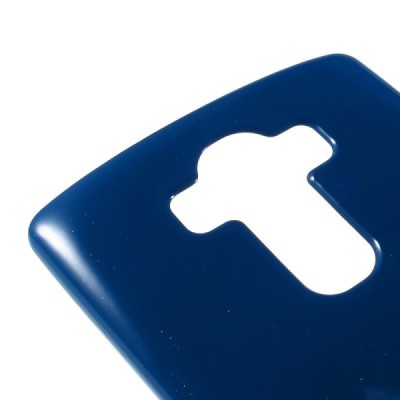 LG G4 (H815) Mercury tumši zils cieta silikona (TPU) apvalks / vacins.lv