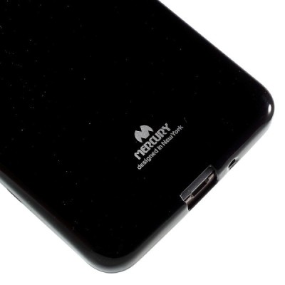 Samsung Galaxy Grand Prime (G530) Mercury melns cieta silikona (TPU) apvalks / vacins.lv