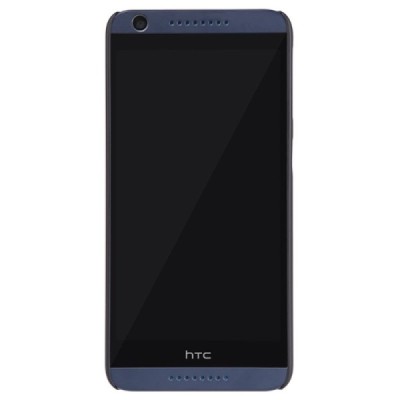 HTC Desire 626 Nillkin Frosted Shield melns plastmasas apvalks + ekrāna aizsargplēve / Vacins.lv