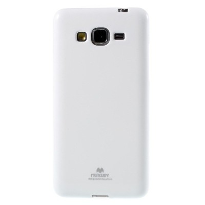 Samsung Galaxy Grand Prime (G530) baltas Mercury kieto silikono (TPU) dėklas / Priedai.lt