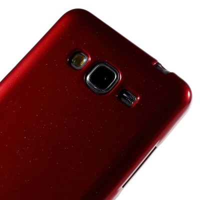 Samsung Galaxy Grand Prime (G530) Mercury sarkans cieta silikona (TPU) apvalks / vacins.lv