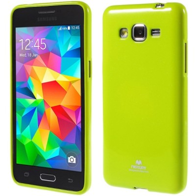 Samsung Galaxy Grand Prime (G530) žalias Mercury kieto silikono (TPU) dėklas / Priedai.lt