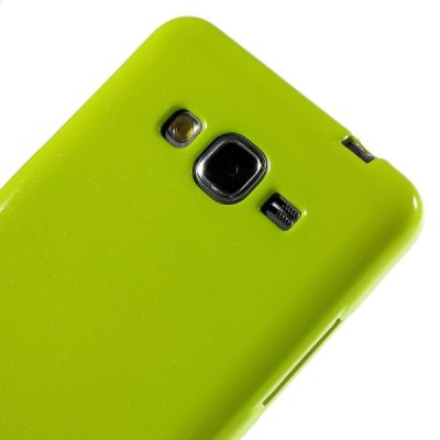 Samsung Galaxy Grand Prime (G530) žalias Mercury kieto silikono (TPU) dėklas / Priedai.lt
