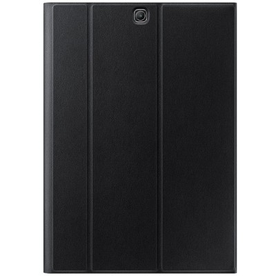 Origināls Samsung Galaxy S2 9.7 (T815, T810) Book Cover ādas atvēramais melns maciņš / Vacins.lv