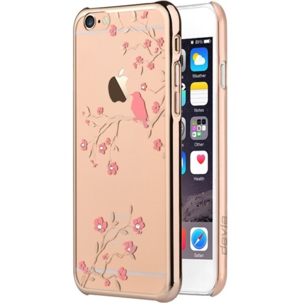 „Devia“ Magpie Swarovski apvalks - zelta (iPhone 6 / 6S)