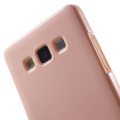 Samsung Galaxy A5 Mercury gaiši rozs cieta silikona (TPU) apvalks / vacins.lv