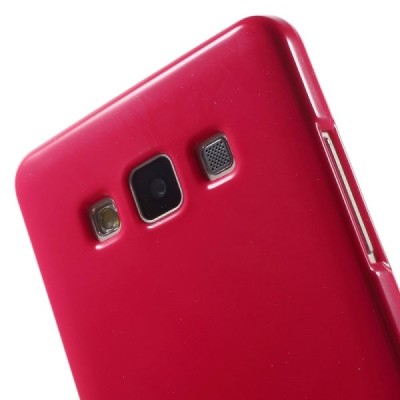 Samsung Galaxy A5 tamsiai rožinis Mercury kieto silikono (TPU) dėklas / Priedai.lt