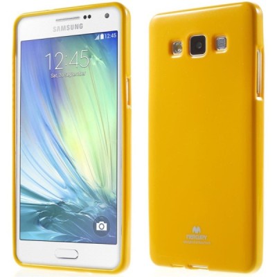 Samsung Galaxy A5 geltonas Mercury kieto silikono (TPU) dėklas / Priedai.lt