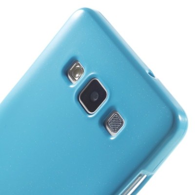 Samsung Galaxy A5 Mercury gaiši zils cieta silikona (TPU) apvalks / vacins.lv