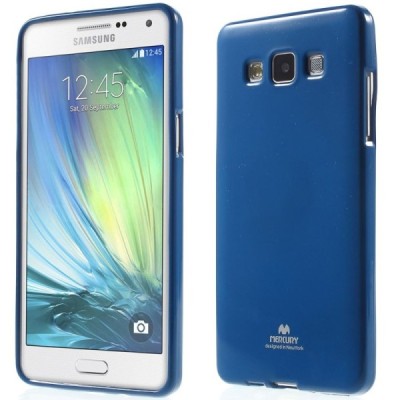 Samsung Galaxy A5 Mercury tumši zils cieta silikona (TPU) apvalks / vacins.lv