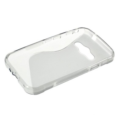 Samsung Galaxy Xcover 3 (G388) cieta silikona (TPU) dzidrs (pelēks) un matēts apvalks / Vacins.lv