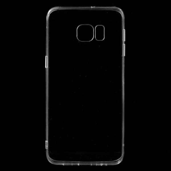 Cieta silikona (TPU) apvalks - dzidrs (Galaxy S6 Edge+)