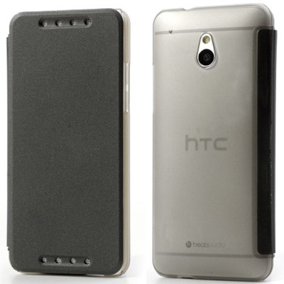 Atverčiamas HTC One mini juodas dėklas / Priedai.lt
