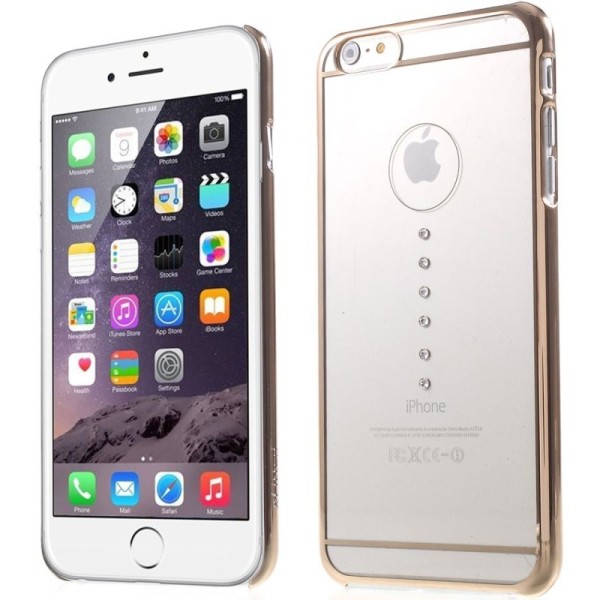 „X-Fitted“ Waterdrop Swarovski dėklas - auksinis (iPhone 6 Plus / 6S Plus)