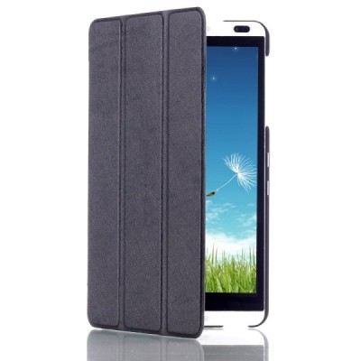 Huawei MediaPad M1 8" atvēramais melns maciņš / Vacins.lv