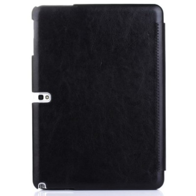 „Kalaideng“ Enland Samsung Galaxy Tab Pro 10.1 (T520, T525) atverčiamas juodas odinis dėklas / Priedai.lt
