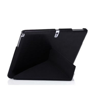 „Kalaideng“ Enland Samsung Galaxy Tab Pro 10.1 (T520, T525) atverčiamas juodas odinis dėklas / Priedai.lt