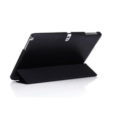 „Kalaideng“ Enland Samsung Galaxy Tab Pro 10.1 (T520, T525) atverčiamas juodas odinis dėklas / Priedai.lt