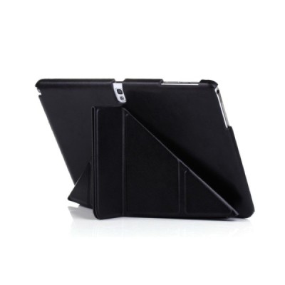 „Kalaideng“ Enland Samsung Galaxy Tab Pro 10.1 (T520, T525) atverčiamas juodas odinis dėklas / Priedai.lt