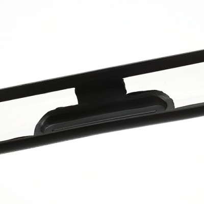 LG Nexus 4 E960 dzidrs, caurspīdīgs rāmis (sānu apmale, bamperis) - melns / Vacins.lv