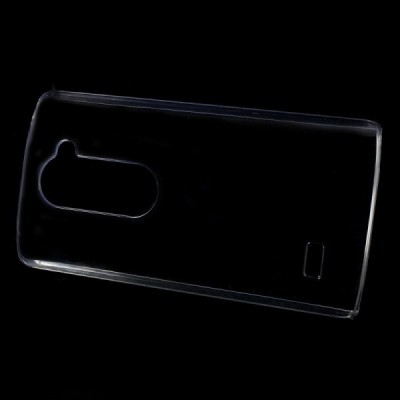 LG Leon 4G LTE plastikinis skaidrus (permatomas) dėklas - nugarėlė / Priedai.lt