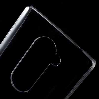 LG Leon 4G LTE plastikinis skaidrus (permatomas) dėklas - nugarėlė / Priedai.lt