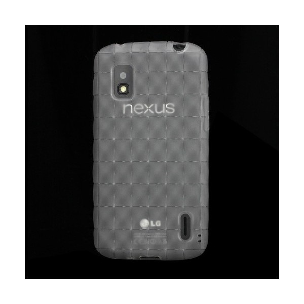 Silikoninis dėklas - matinis (Nexus 4)