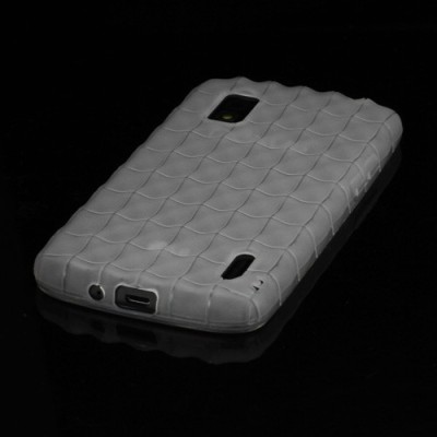 Matinis, silikoninis Nexus 4 E960 dėklas (dėkliukas) / Priedai.lt