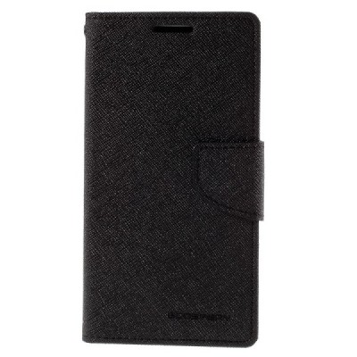 LG G4c (H525) Mercury atvērams melns maciņš (maks) / Vacins.lv