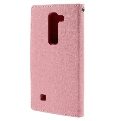 LG G4c (H525) Mercury atvērams rozs maciņš (maks) / Vacins.lv