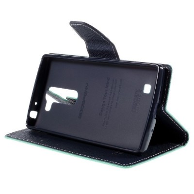 LG G4c (H525) Mercury atvērams piparmētru maciņš (maks) / Vacins.lv