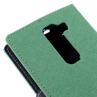 LG G4c (H525) Mercury atvērams piparmētru maciņš (maks) / Vacins.lv