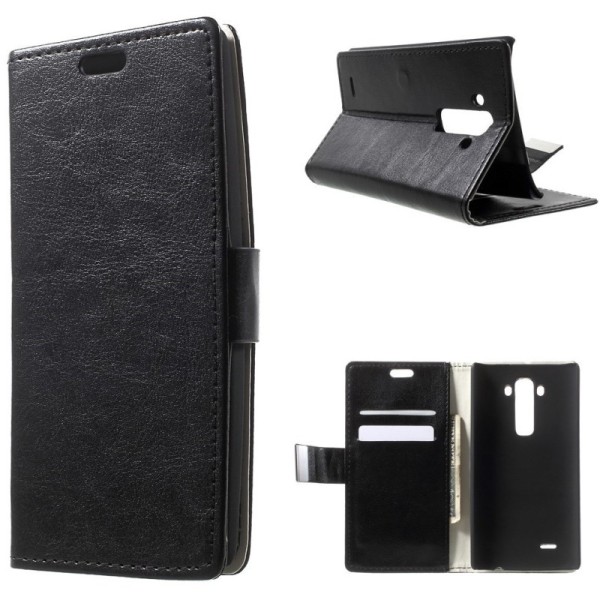 Atverčiamas dėklas - juodas (G Flex 2)