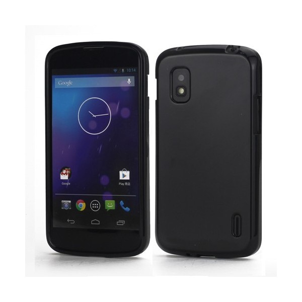 „Jelly Case“ dėklas - juodas (Nexus 4)