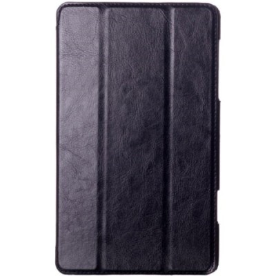 Samsung Galaxy Tab S 8.4 (T705, T700) atvēramais melns maciņš / Vacins.lv